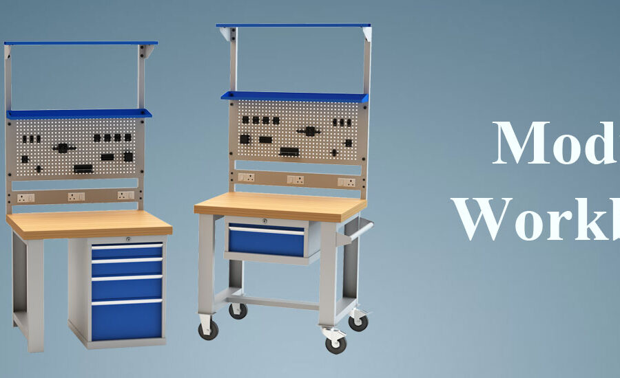 Industrial work benches by Actiwork